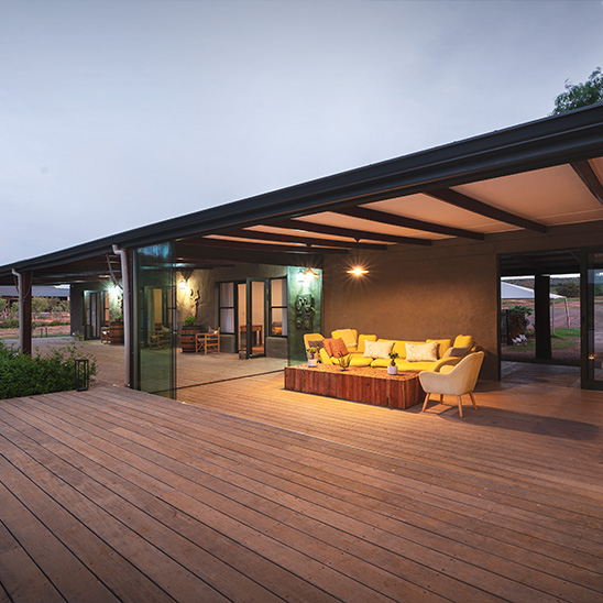 patio view